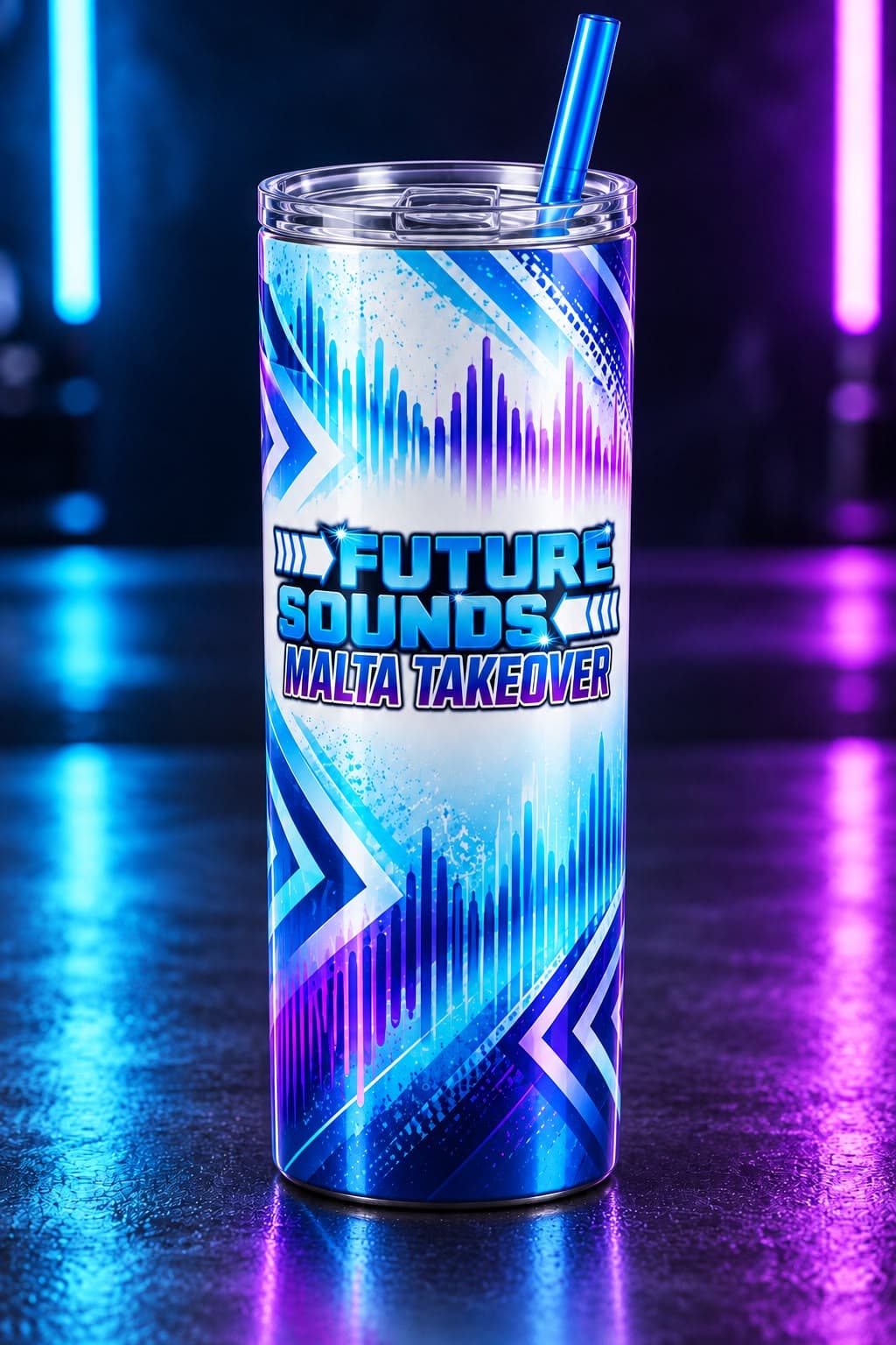 Malta Takeover Tumbler — White